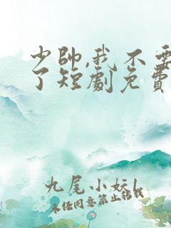 少帅,我不要你了短剧免费观看