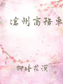 沧州商务车租赁