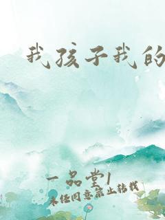 我孩子我的家