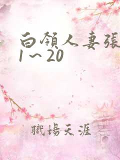 白领人妻张雅婷1～20
