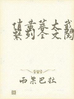 俏黄蓉大武小武系列全文阅读