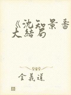 《沈知景番外》大结局