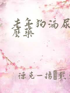 老年狗滴尿吃什么药