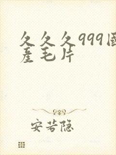 久久久999国产毛片