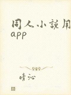 同人小说用什么app