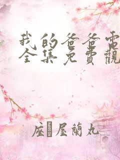 我的爸爸电视剧全集免费观看