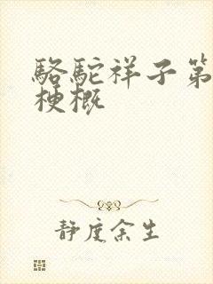 骆驼祥子第七章梗概