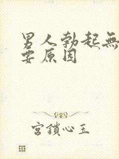 男人勃起无力主要原因