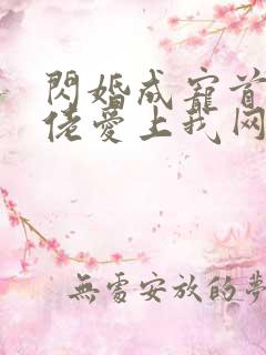 闪婚成宠首富大佬爱上我网络小说免费版