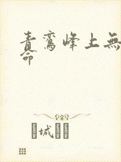 青鸾峰上无敌天命
