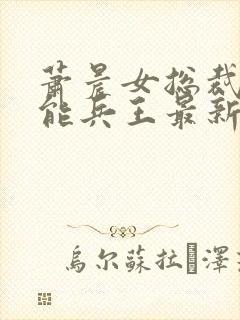 萧晨女总裁的全能兵王最新更新