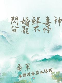 闪婚鲜妻神秘老公宠不停