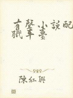 有声小说配音兼职平台