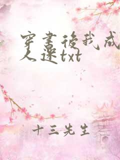 穿书后我成了万人迷txt