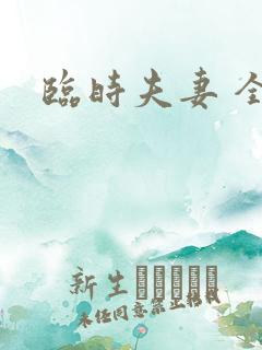 临时夫妻 全文