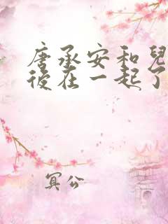 唐承安和儿媳最后在一起了吗