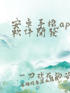 安卓手机app软件开发