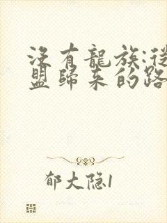 没有龙族:从天盟归来的路明非小说