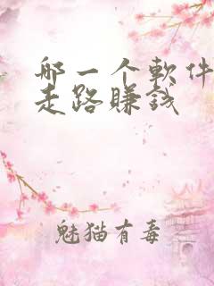 哪一个软件可以走路赚钱