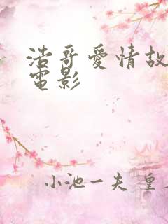 浩哥爱情故事 电影