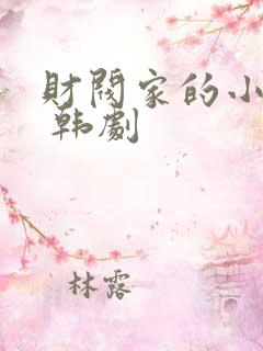财阀家的小儿子 韩剧
