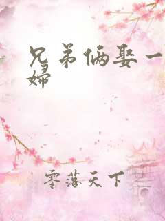 兄弟俩娶一个媳妇