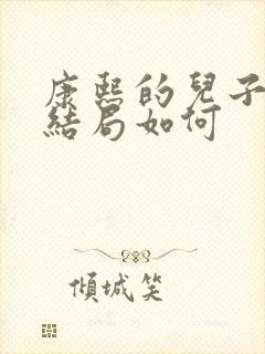 康熙的儿子们的结局如何