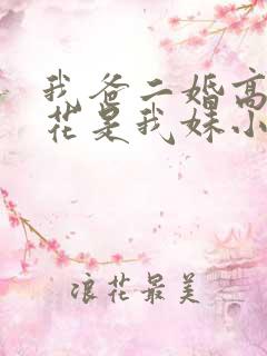 我爸二婚高冷校花是我妹小说免费阅读