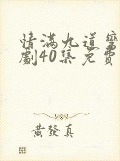 情满九道弯电视剧40集免费播放