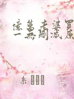 亿万老婆买一送一无删减原文txt