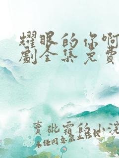 耀眼的你啊电视剧全集免费收看