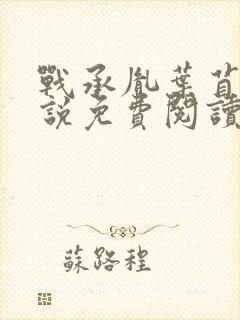 战承胤叶苜苜小说免费阅读