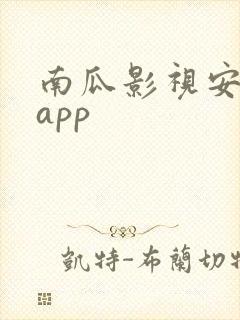 南瓜影视安卓版app