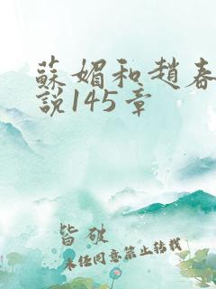 苏媚和赵春城小说145章