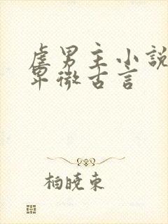 虐男主小说男主卑微古言