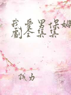 我爱男保姆电视剧全集集