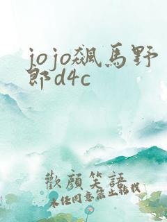 jojo飙马野郎d4c