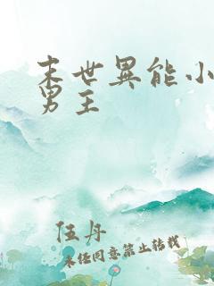 末世异能小说双男主