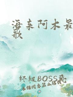海来阿木最火的歌