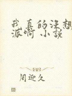 我真的没想当反派啊 小说