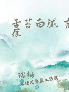舌苔白腻 有齿痕