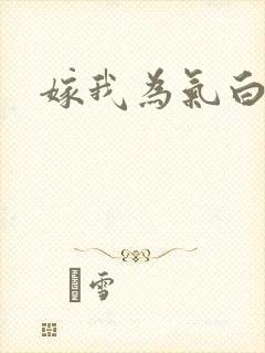 嫁我为气白月光