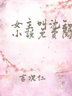 女主叫沈知薇的小说免费阅读