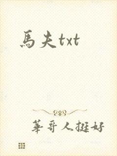马夫txt
