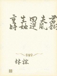 重生回夫君大婚时她逆风翻盘1