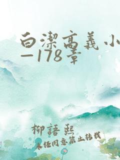 白洁高义小说1—178章
