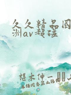久久精品国产亚洲av超碰