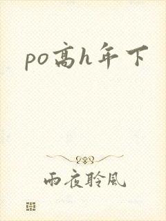 po高h年下