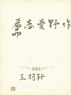 希志爱野作品封面