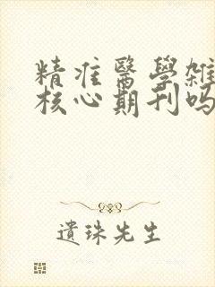 精准医学杂志是核心期刊吗